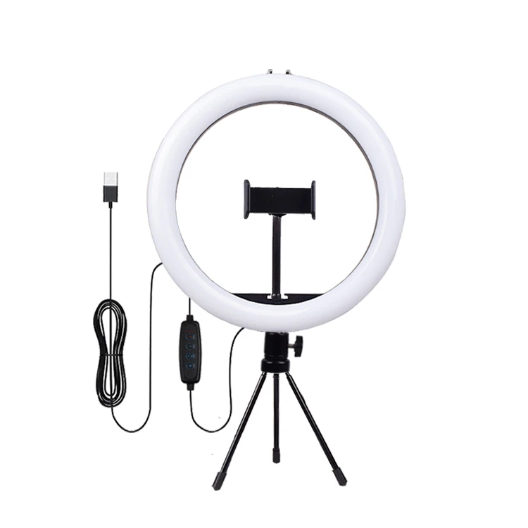 10 inch 26cm Ring light with tripod stand photographic lighting beauty video studio lamp selfie led ring light makeup