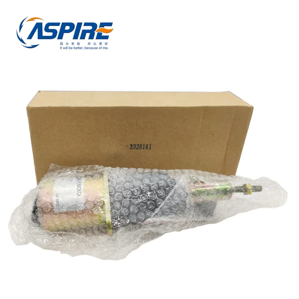 
24v Diesel Engine Stop Solenoid Valve 3928161 Shut off Solenoid For Generator 