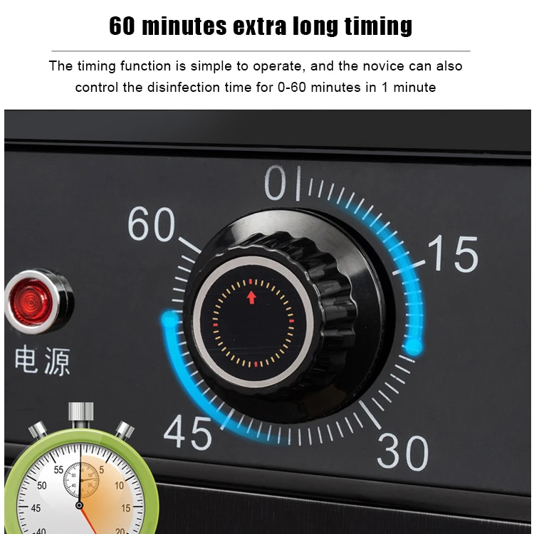 Commercial restaurant kitchen dish dryer sterilizer hot air disinfection cabinet