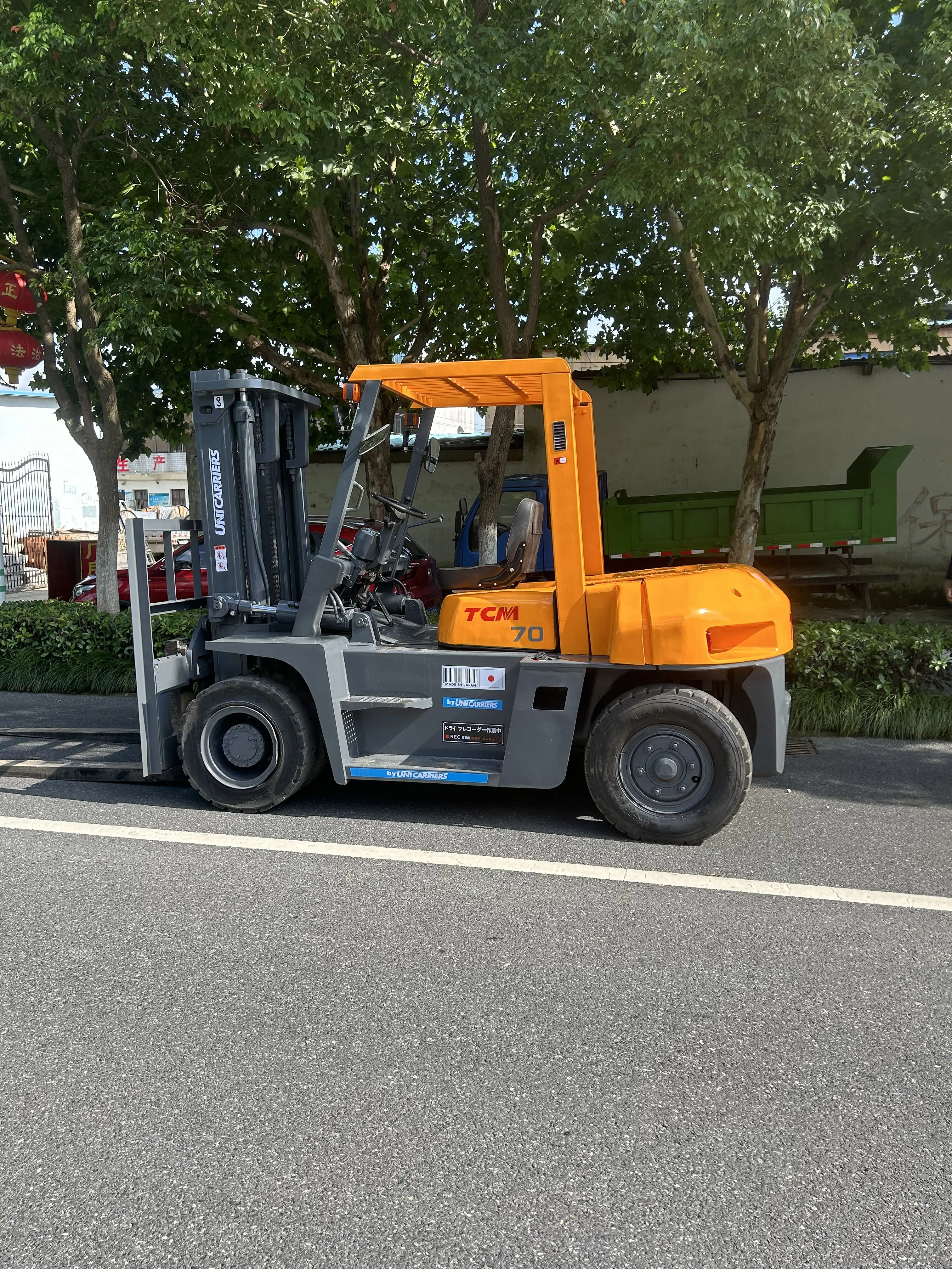 Good Working TCM FD70 Second Hand 7 ton TCM forklift /TCM 70 Forklift /3T 5T 10T 20T Tcm Forklifts Original From Japan for sale