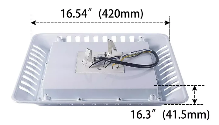 DLC Led Light Fixture 95/120W  Gas station Canopy Outdoor  IP65  5 Years Warranty