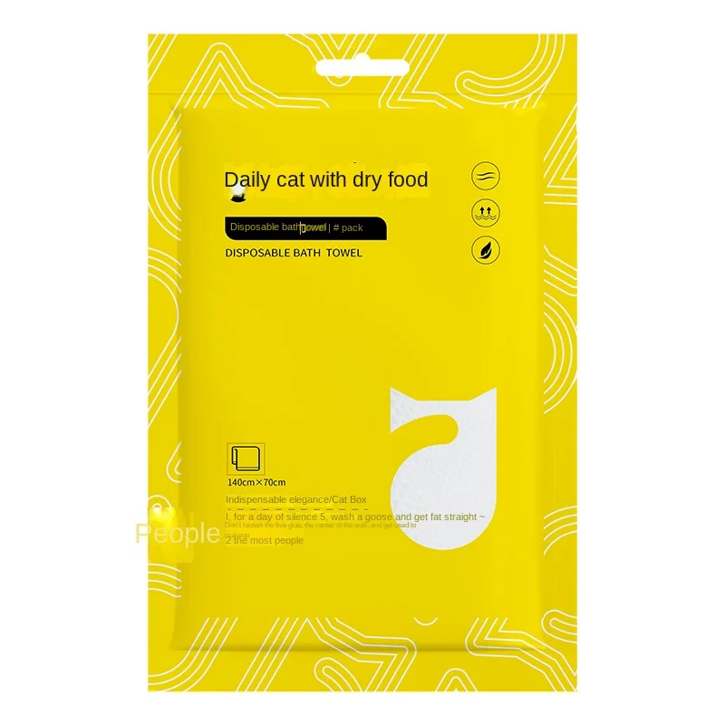 CZ3002 convenient and hygienic nonwoven cleaning cloth non woven disposable bath towels  for hotel travel