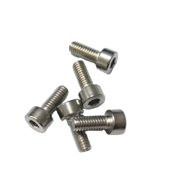 DIN912 SS201 / SS202 / SS667 / SS304 / SS316 Stainless steel polishing / phosphated Hex Socket Cap machine Screws