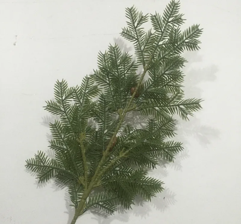 Christmas Decorations Plastic Plant Artificial Pine Tree Branches For Home Decor