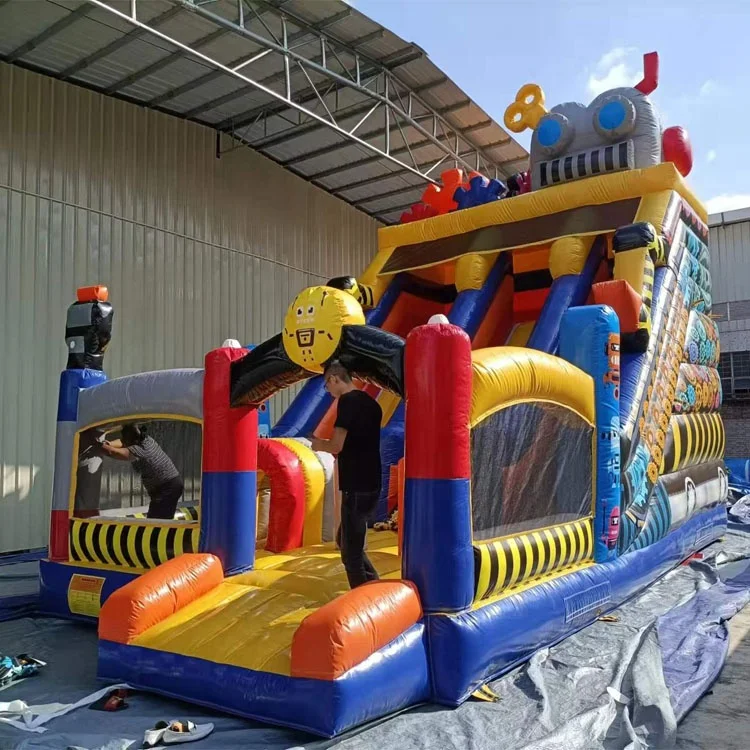 updated giant amusement inflatable slide promotional advertising titanic inflatable slide