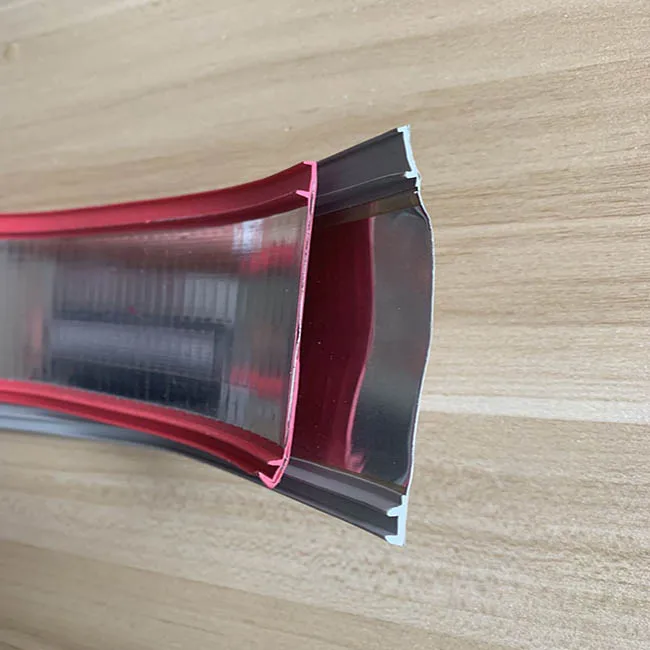 
Colorful channel letter soft 80 mm plastic profile made in China 