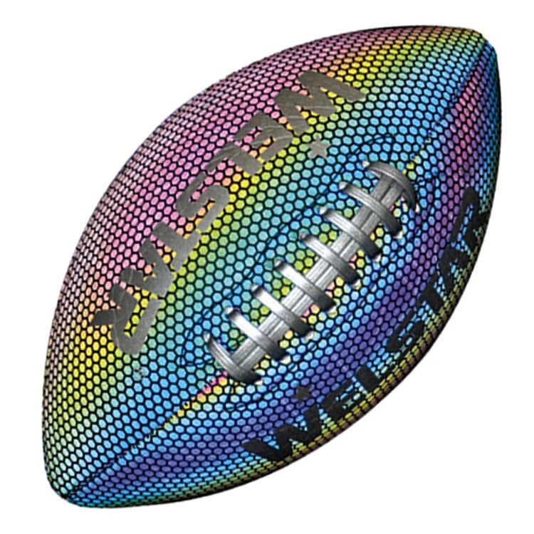 Football Official Size 9 PU American Ball Soccer High Quality Match Training Light Reflection american Football ball