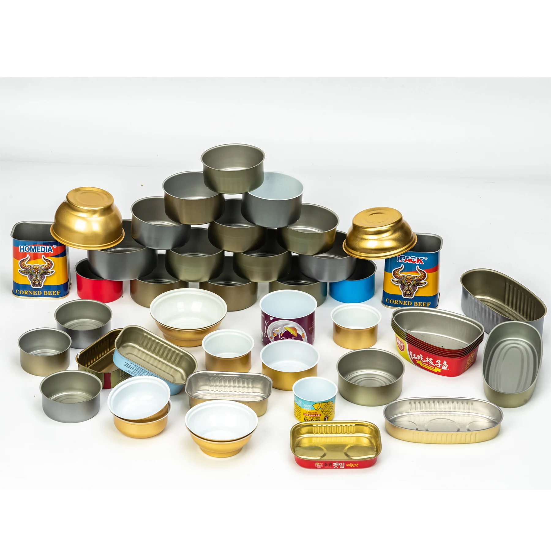 manufacturers wholesale Food Grade Hight Quality food packaging tin can