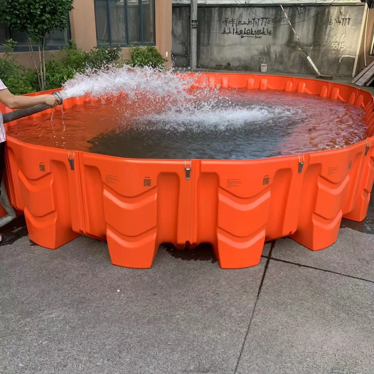 Thickened plastic ABSL type water baffle household underground garage flood control board safety rescue flood control emergency