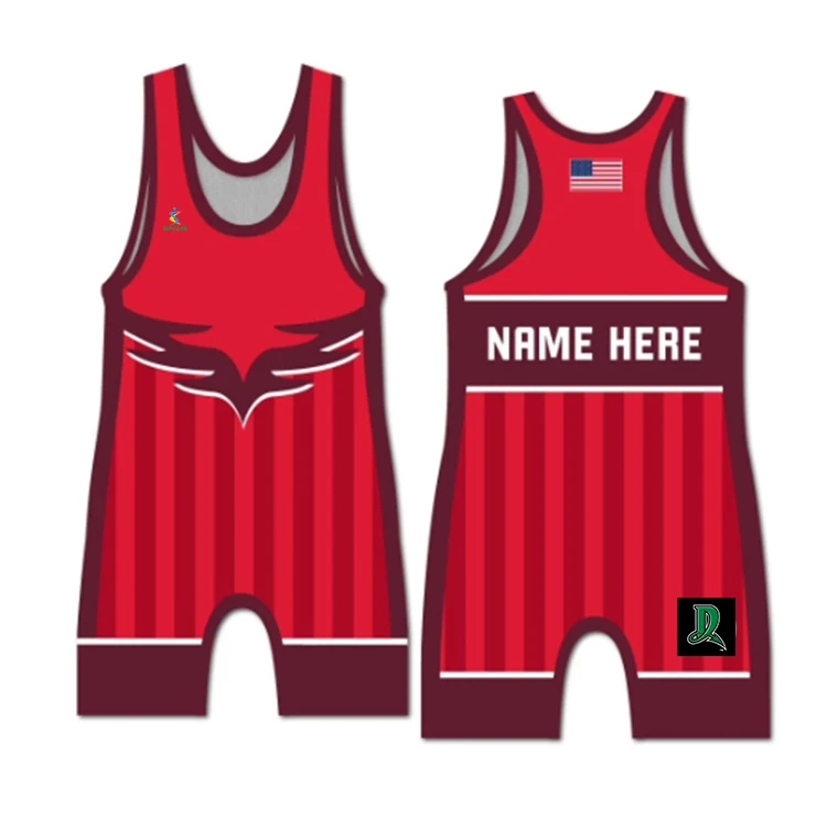 Custom Wrestling Clothes Top Randed Wrestling Singlets For Girls