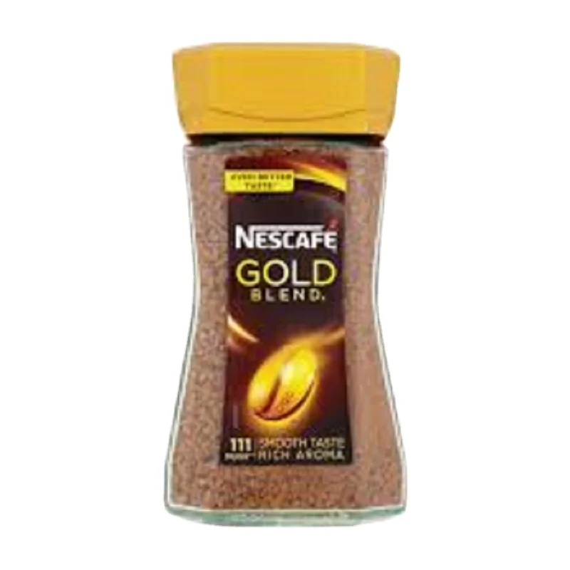Nescafe растворимый кофе/оптовая продажа оригинальный Золотой 190 г (баночка) кофейный порошок