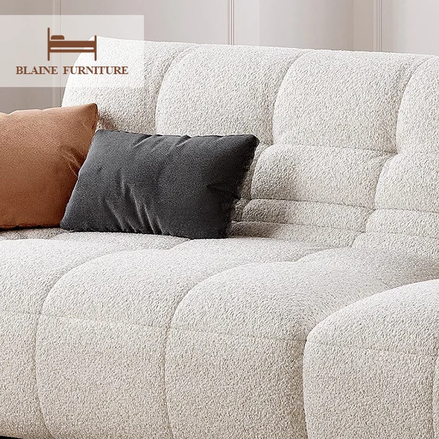 New Trend Wholesale Fabric Unique Sectional Sofa Modern Design Home Living Room Furniture Modular Couch Set Luxury Sofa Set