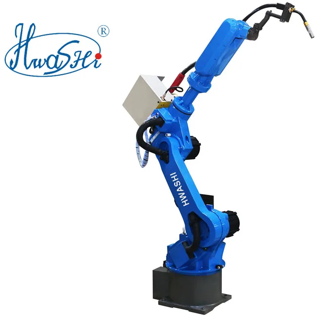 HWASHI Servo Motor Type Industrial TIG Welding Robot With Optional Wire Feeder