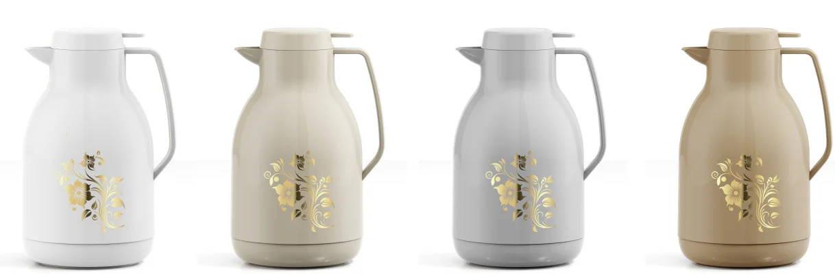 sunlife 2.0L vacuum flask PP body pink glass liner Hot sale in Afghanistan market thermal jug vacuum flask