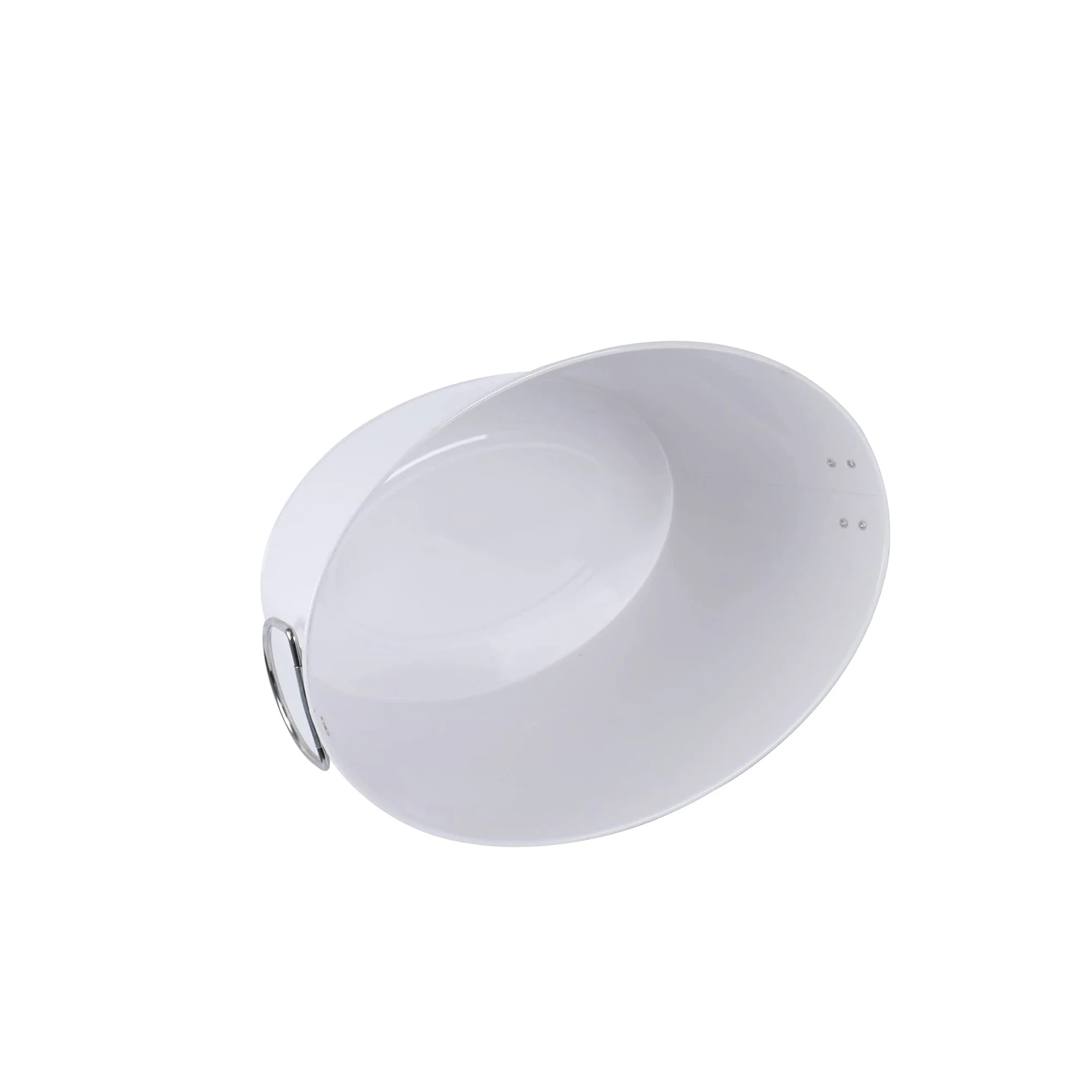 Customized White Color Round Party Beverage Tub Drink Cooler & Ice Bucket Wine Barrel on Summer