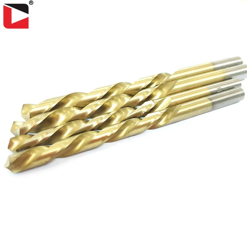HSS titanium left hand twist drill bits for metal