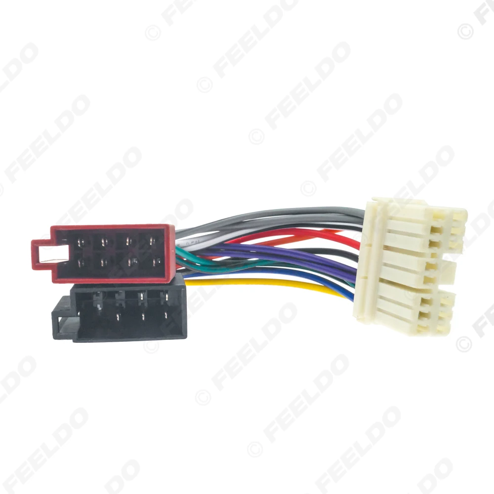 Car Audio ISO Wiring Harness Adapter for Subaru 1992+ Renault 2014+ Radio Stereo ISO Head Units Wire Cable