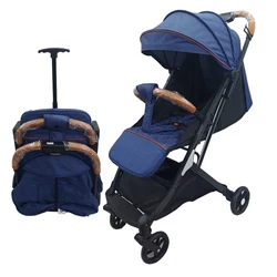 one hand Popular compact china factory buy infant lightweight cheap baby strollers on plane
