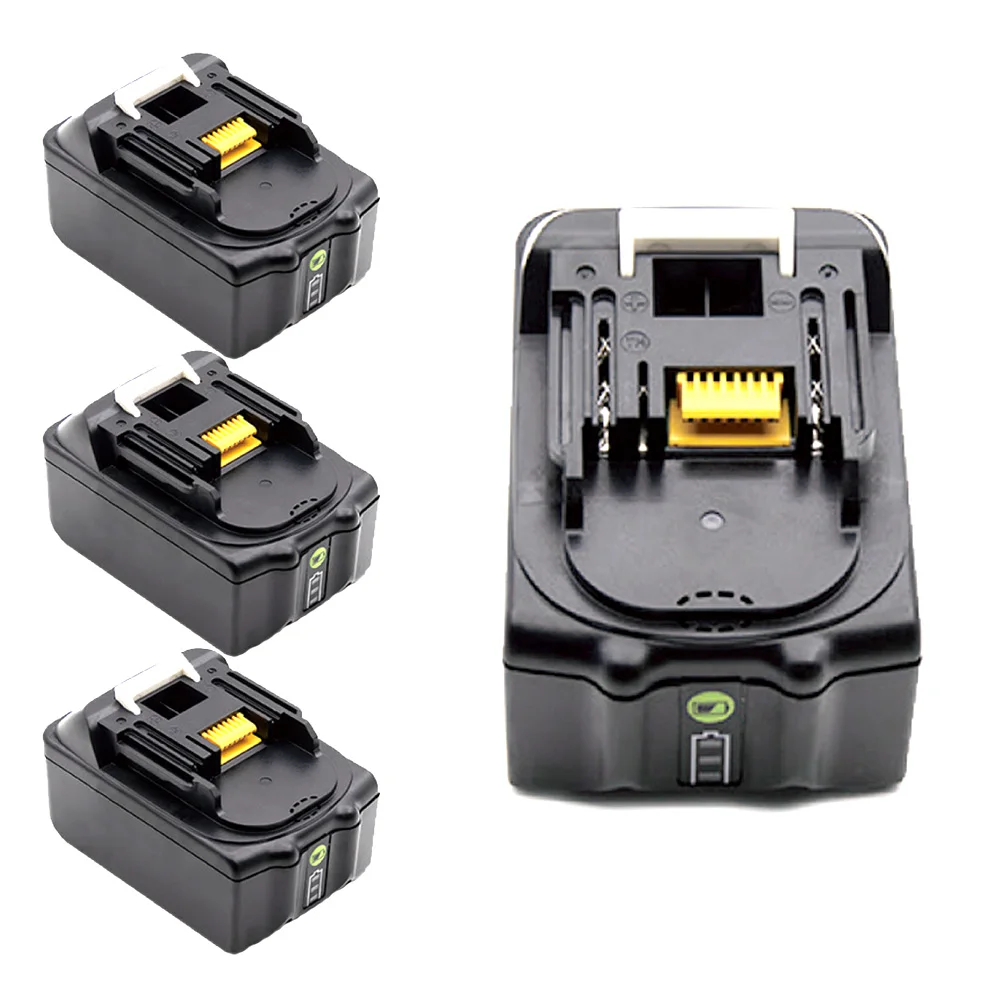 AERDU 18V/21V 3Ah 4Ah 5Ah 6Ah HOT replacement batteries for makita 18V power tool battery 6Ah BL1860 BL1830 BL1850 battery