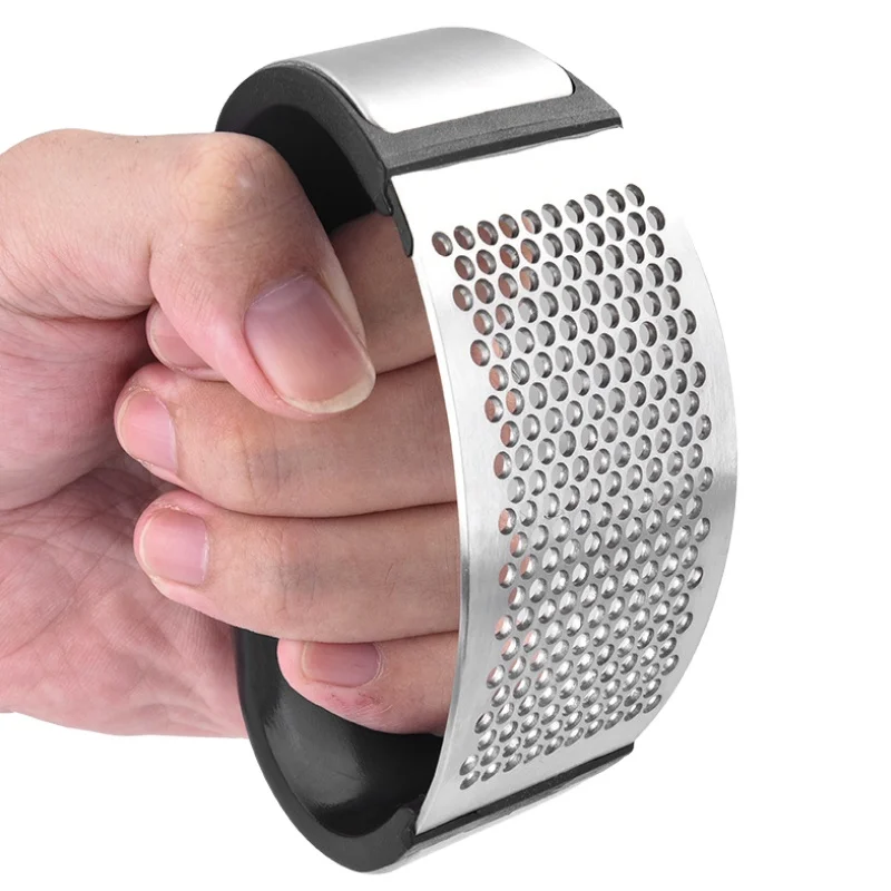 2022 hot sale high quality kitchen garlic press and chopped onion garlic press stainless steel kitchen gadgets