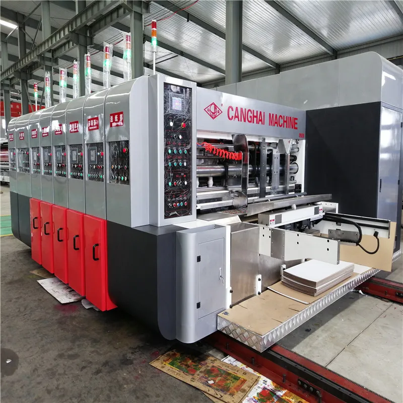 920/Automatic 2 3 4 5 Color Flexo Corrugated Carton Box Printing Slotting Die Cutting Flexo Printer Slotter Die Cutter Machine