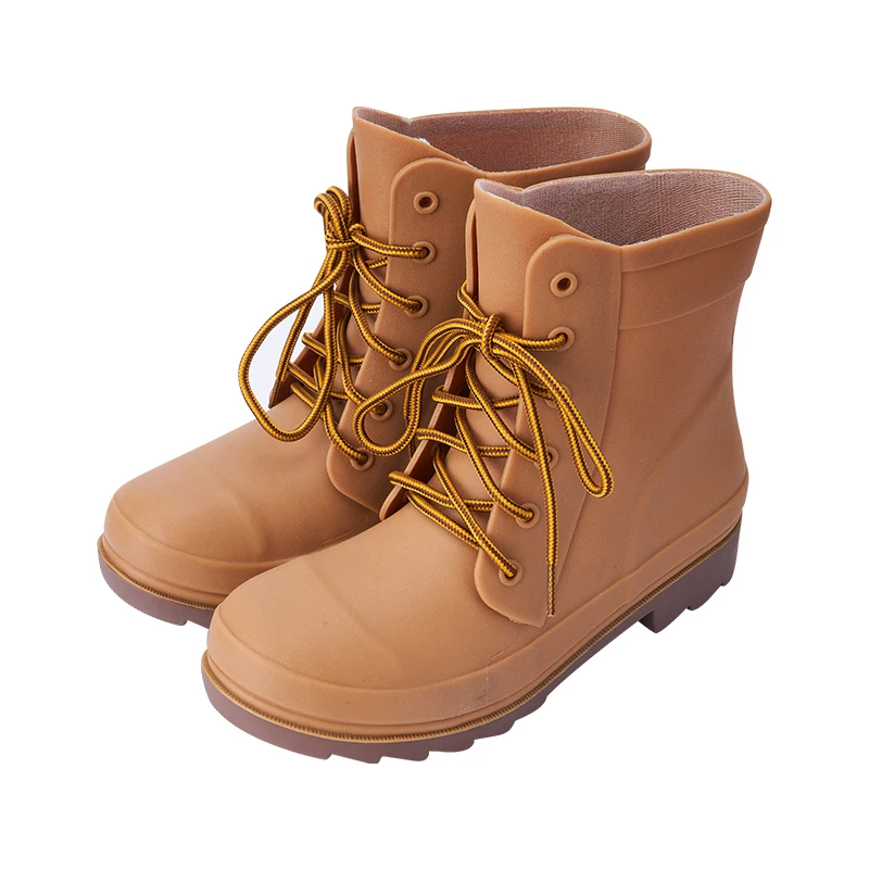 Best Price Man Fashion Rubber Boots Factory Customization Waterproof Comfortable Water Shoes