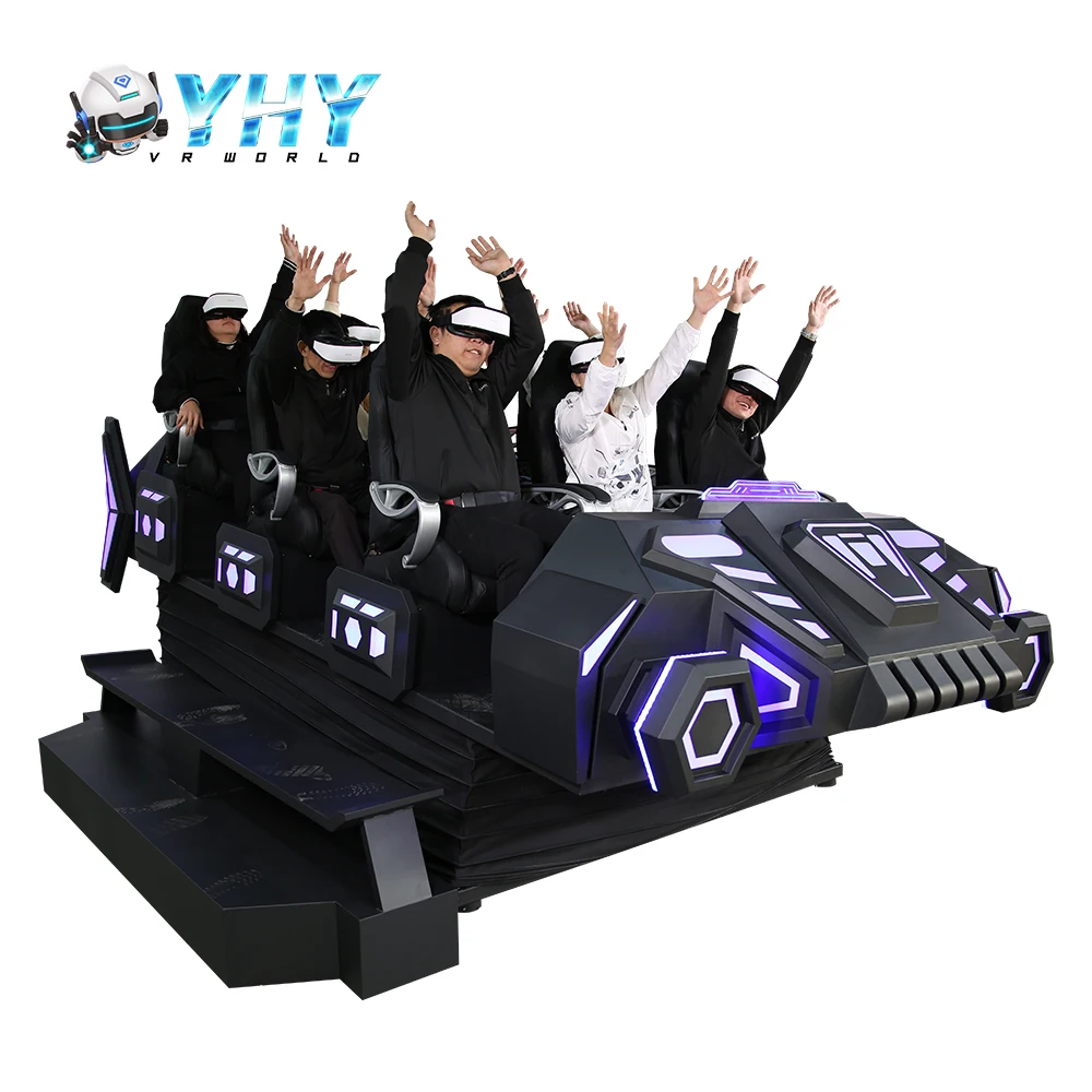 YHY 9 Seats Virtual Reality Game Equipment 7D Simulator Cinema Vr Chair 9D Simulator Dark Mars Vr