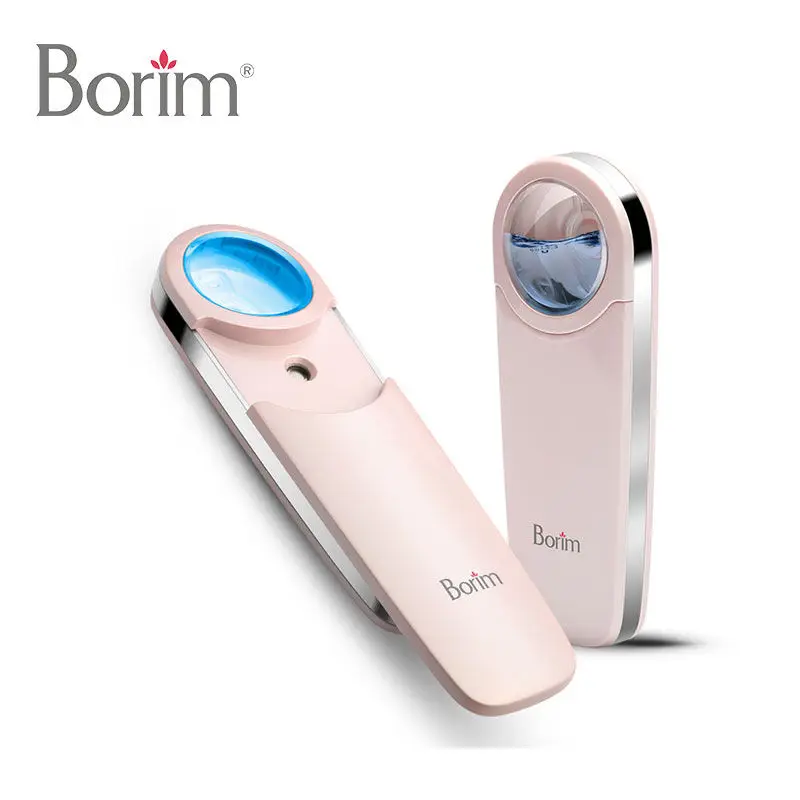 Портативный нано мини туман Пароварка для лица нанометр спрей для увлажнения