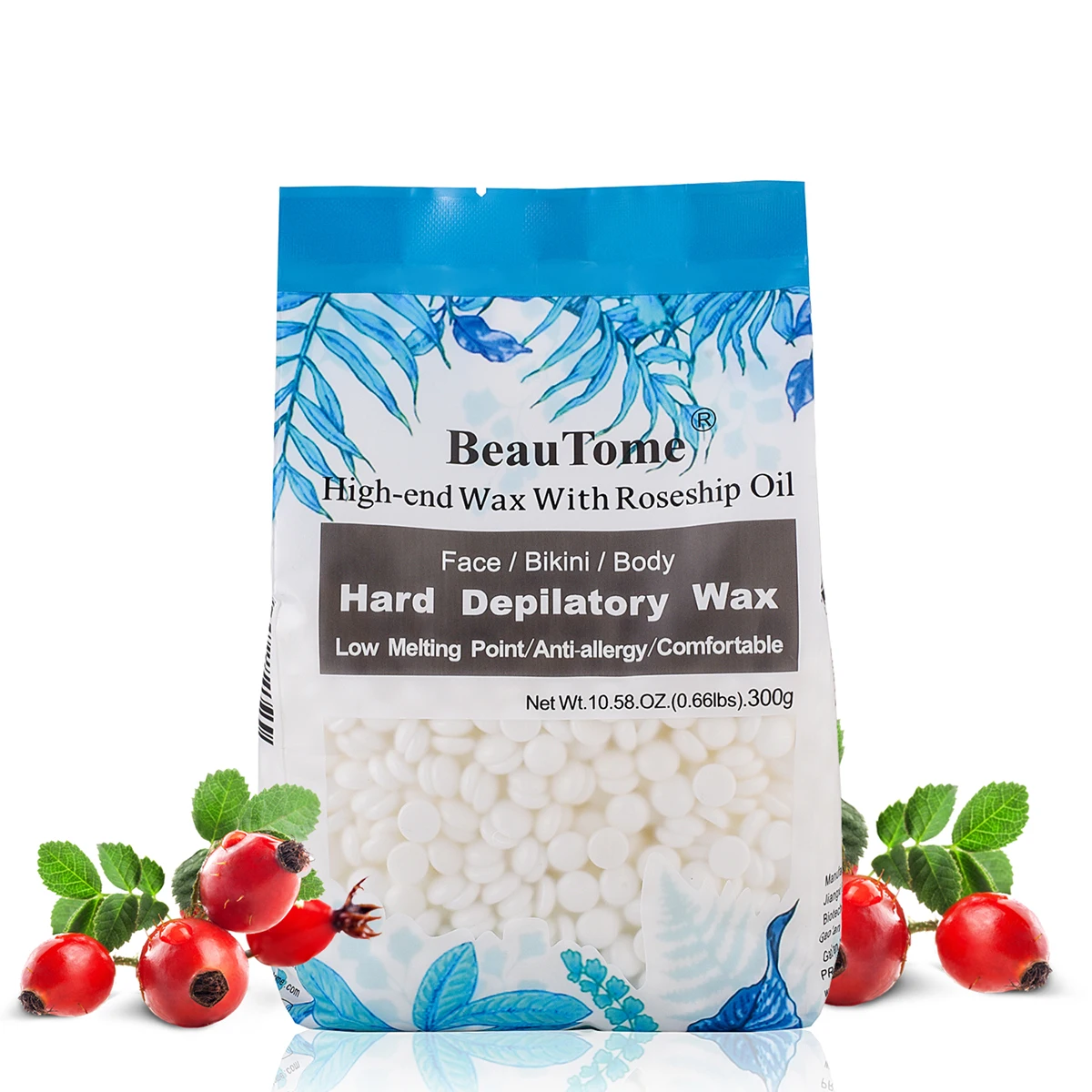 Rosin-Free Hard Wax Beans Depilatory Hair Removal Hot Wax Bikini Body OEM Target Face Bikini Sensitive Area