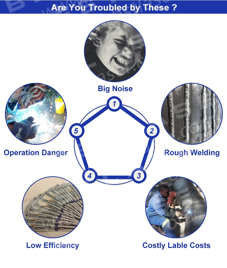 Strong Water Cooling 300w 500w Steel Aluminum galvanized sheet laser welding machine