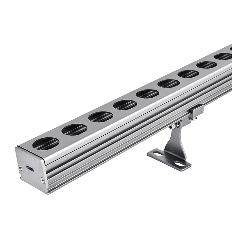 Direct Selling LED Wall Washer Light RGBW 4in 36W IP65 Pixel Bar Bridge Architectural Building Facade Lighting