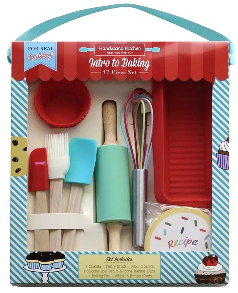 
Custom Real Cooking Tools 25 Piece Good Quality for Silicone kids Baking Tools Set 