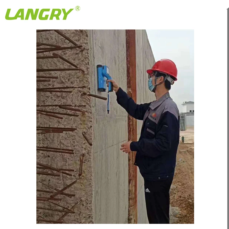 
LANGRY LR G200 Portable Rebar Scanner Concrete Rebar Detector For Concrete Cover Meter 