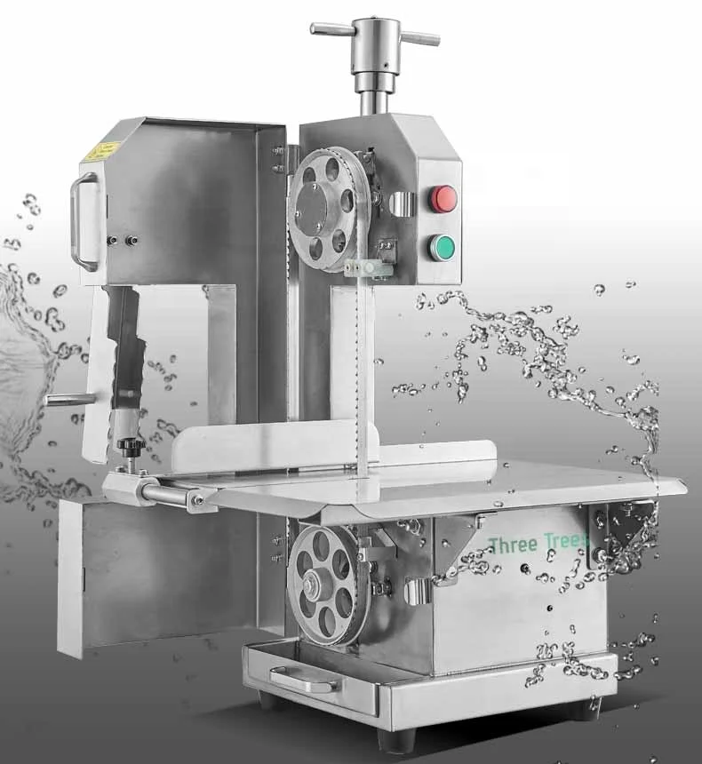 Factory outlet stainless steel Commercial Frozen Meat  Fish  chicken meat bone saw machine beef cutter bonesaw machine
