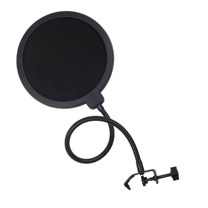 Condenser microphone blowout cover microphone double-layer blowout net windproof explosion-proof sound large recording studio go