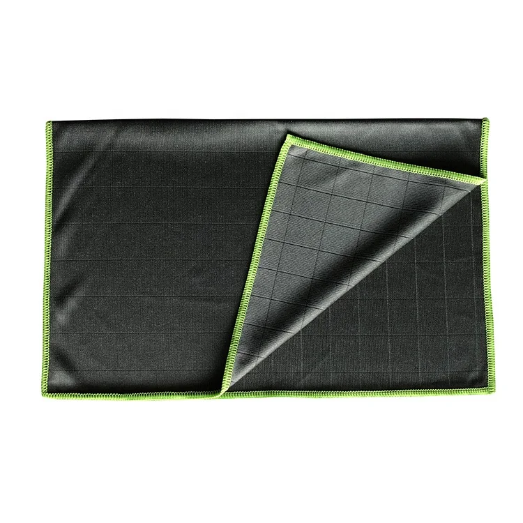 Биоразлагаемое супервпитывающее влагу полотенце из микрофибры и углеродного волокна