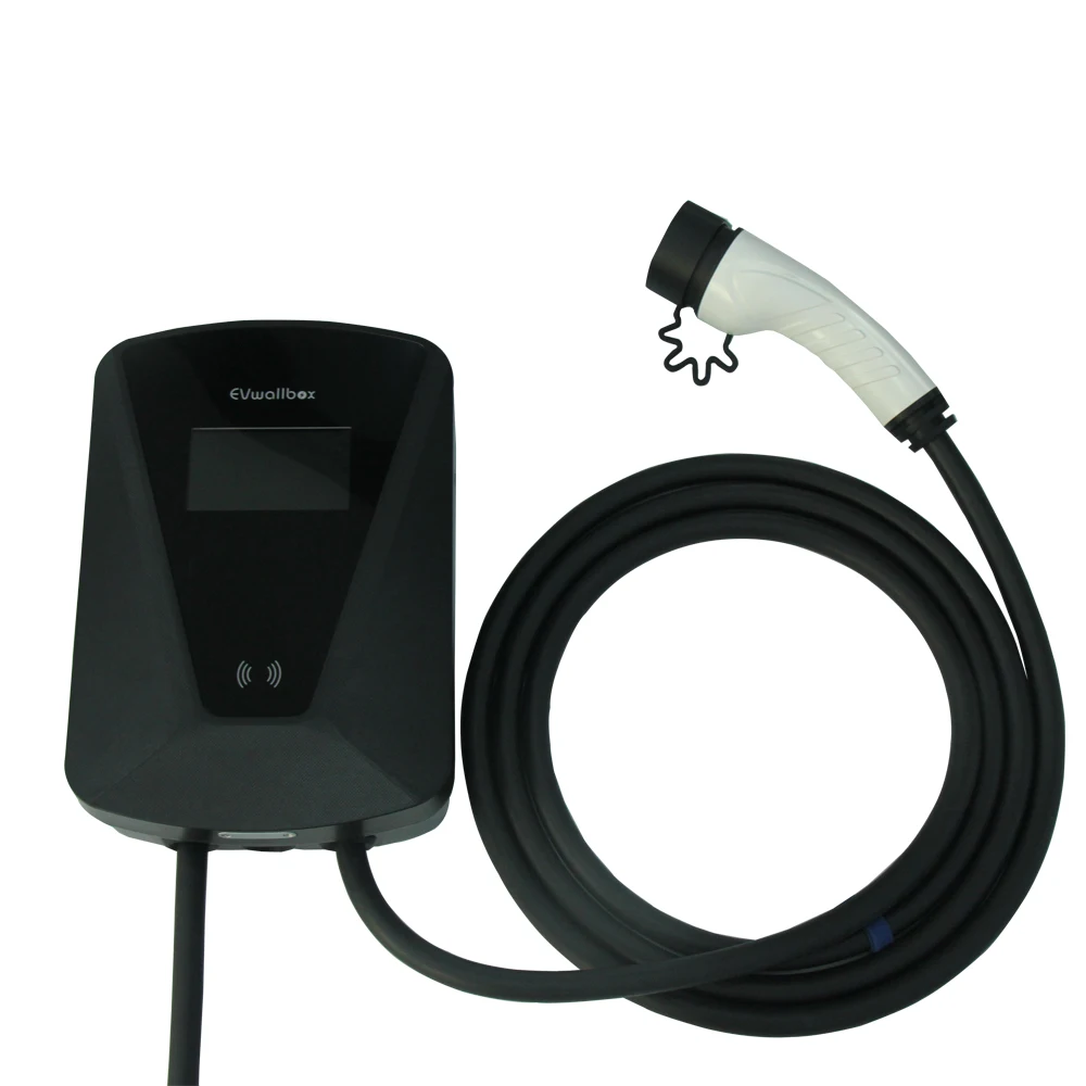 Fisher 7kw 32a IP65 Electric Car Wallbox Wall Mount Charging Station CE TUV  Model 3 for TESLA