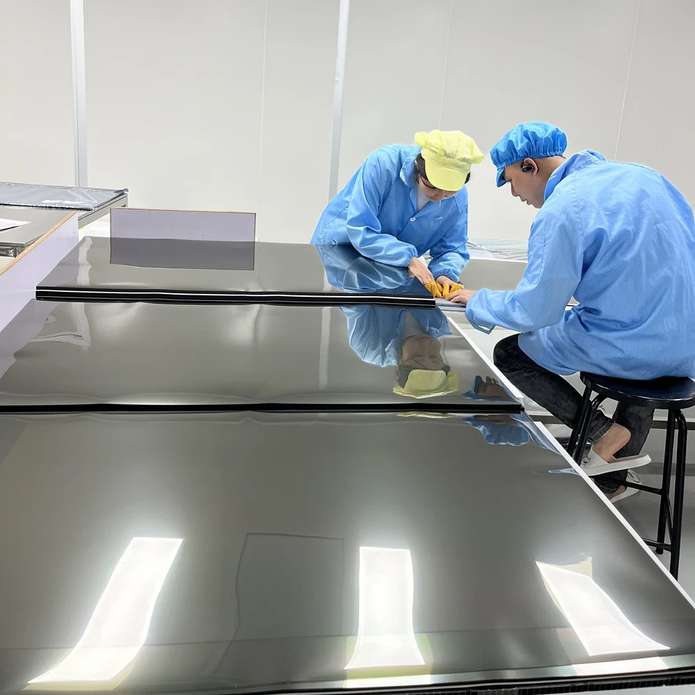 china polarized film factories 70' lcd screen polarizer window sheet for led ips tv display