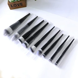 Makeup Brush set 9PCS Makeup Brushes custom Logo  High Quality Foundation Brush  OEM Customized makeup set
