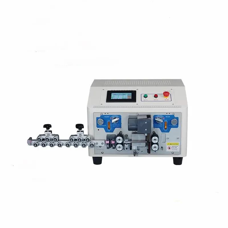 Fully Automatic Computer Cable Wire Cutting Stripping Machine USB Data Cable Manufacturing Machine