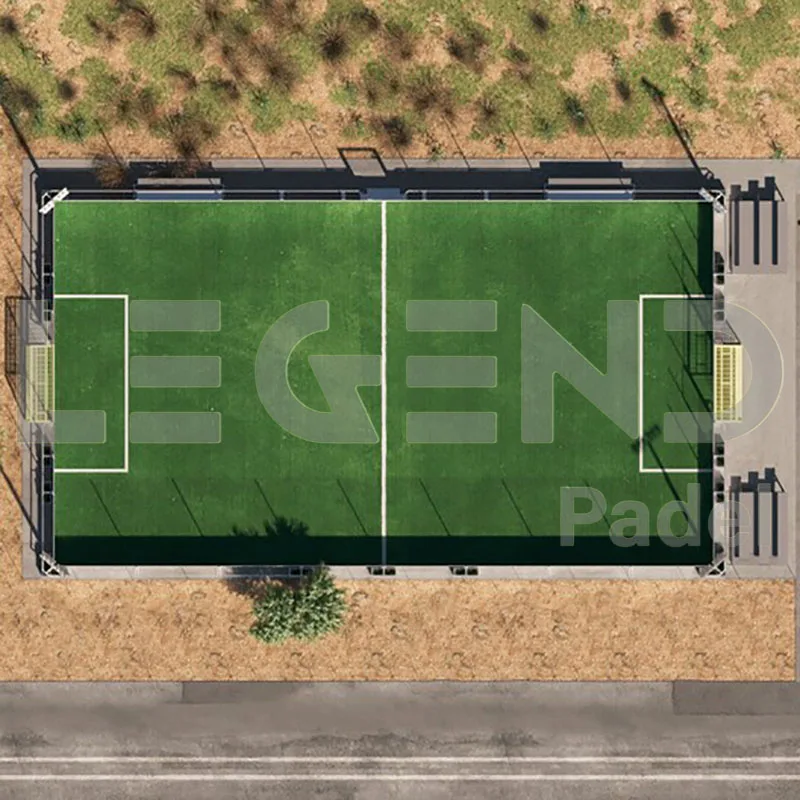 Customized  New 7 Person-Soccer Court Football Court Soccer Training System For Sport Club