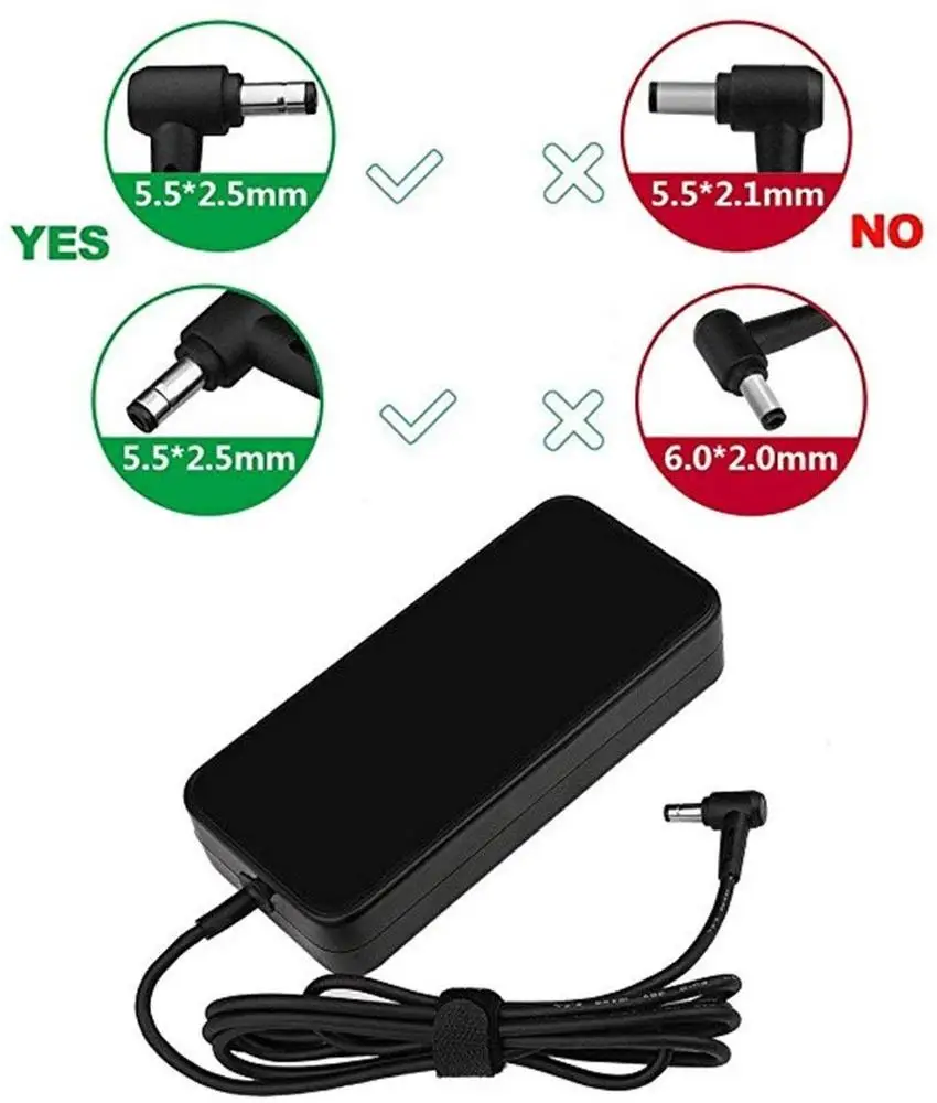 szhyon New 19.5V 9.23A 180W Laptop Charger ADP-180MB F FA180PM111 AC Power Adapter compatible with Asus ROG G75 G75VW G75VX GL5