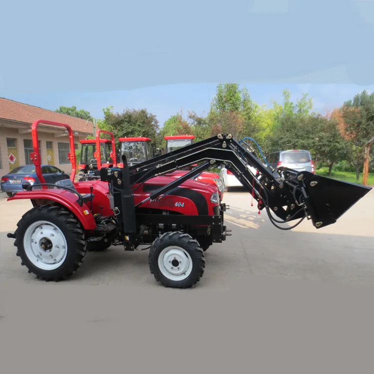 China cheap front end loader with CE approved for mini agricultural tractor