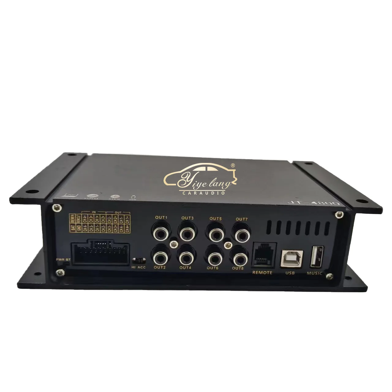 HIFI DIGITAL SOUND PROCESSOR Car DSP Digital Signal Processor Car Amplifier Equalizer 8-Channel Output 4-Channel Input