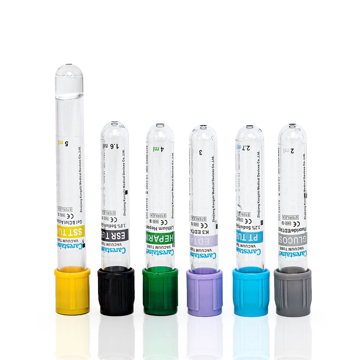KS Medical 2ml 3ml 4ml Tubo Vacutainer Blood Collection Tube