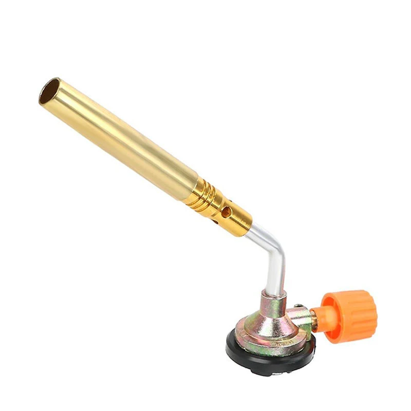 Outdoor Camping Picnic Butane Burner Welding Gas Torch BBQ Brazing Gas Torch Soldering
