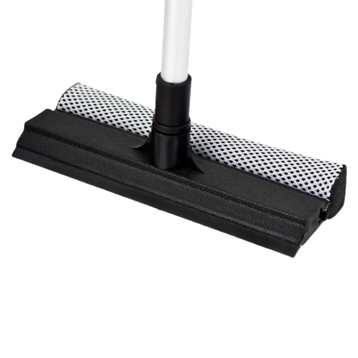 HQ9706 Chinese manufacture w/ long aluminum handle car soft sponge window squeegee
