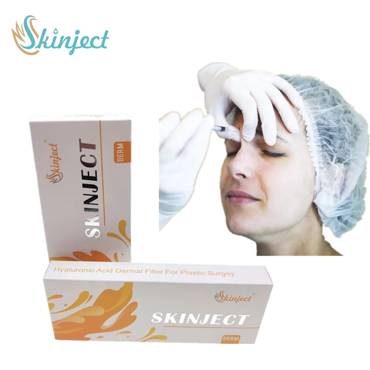 
Hyaluronic Acid 2ml Facial Dermal Filler Cross Linked Sodium Hyaluronate Price 