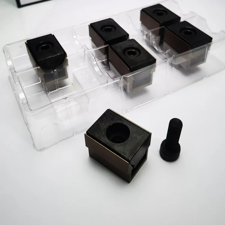 6 sets Milling Machine Vise Heavy Duty Lathe Machining cnc Vise M8 Fixturing System Clamping Fixture