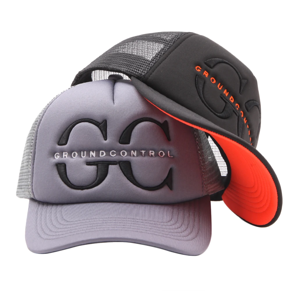 Custom Applique Patch Embroidery Baseball Cap With Mesh Foam Hat Trucker Cap Caps